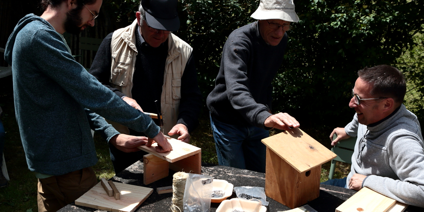 Atelier de construction de nichoirs